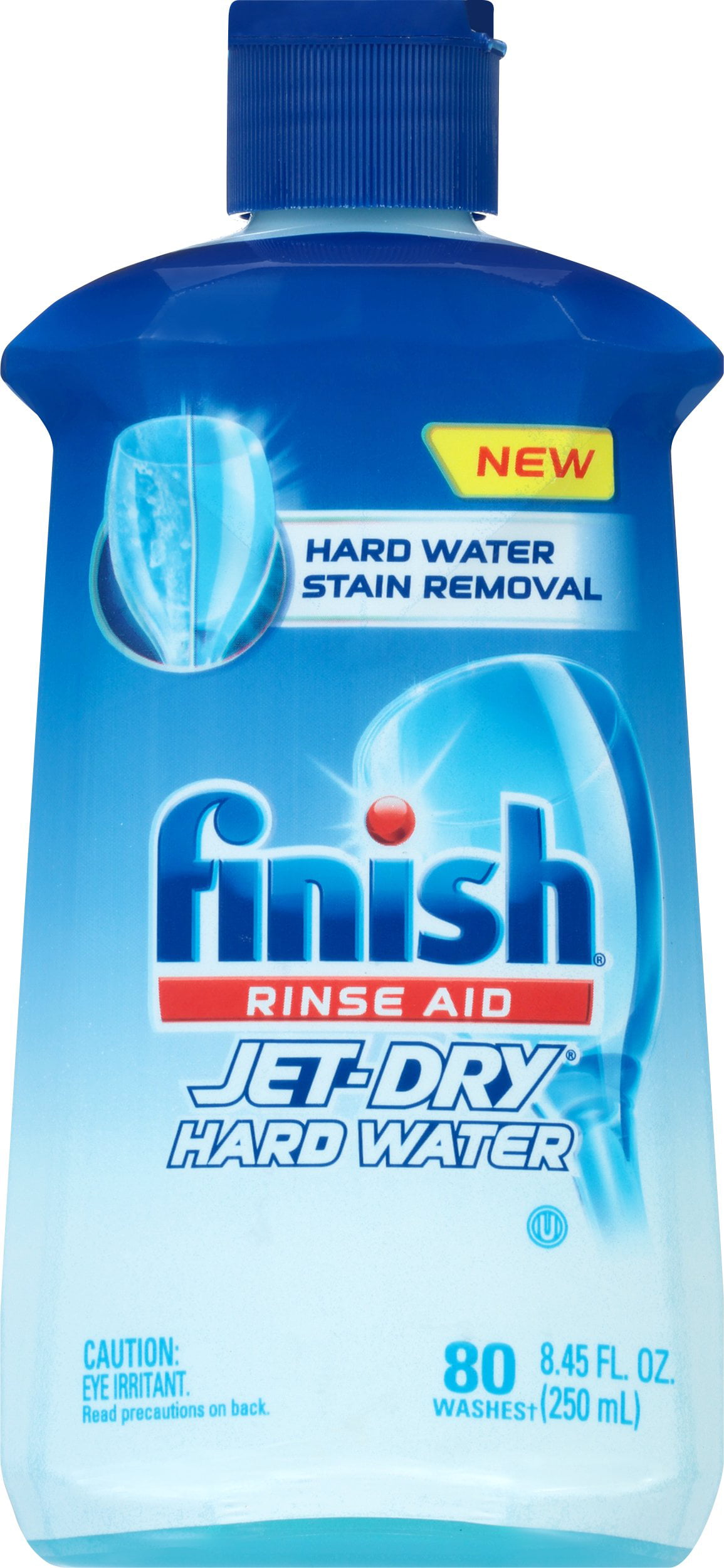 Finish Jet-Dry Hardwater Rinse Aid, 8.45 fl oz (250 mL