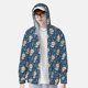 thumbnail image 2 of Balery Astronaut Corgi Dog Sudadera ligera de manga larga con capucha y protección solar UPF 50+ para hombre y mujer, ideal para pesca y running-X-Large, 2 of 7