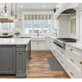thumbnail image 2 of Anti-Fatigue Kitchen Mat, Charcoal, Playa Basketweave by Chef Gear, 17.5 in. x 48 in., 2 of 8