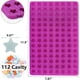 thumbnail image 2 of 112 Cavity Mini Star Silicone Mold Ice Cube Mold Fun Shape Mold for Homemade Dog Training Treats, Gummy Candies, Candies, Chocolate Chips, Cookies, 2 of 5