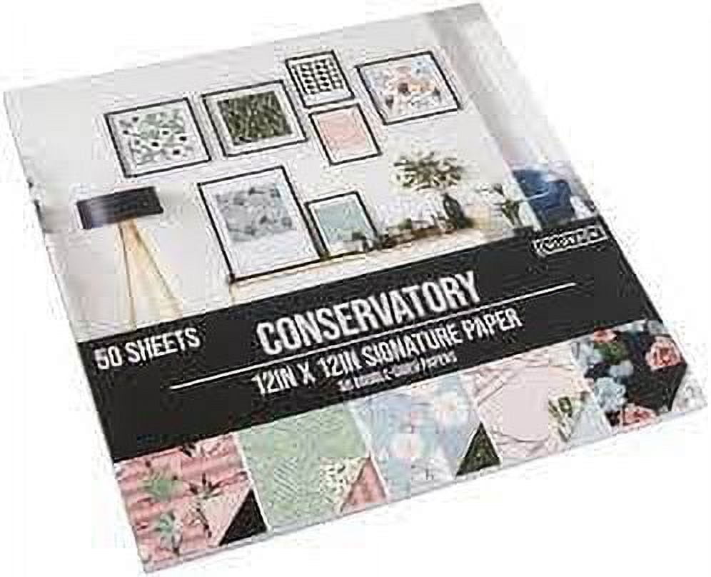 Colorbok Multicolor Signature Card Stock Paper, 12" x 12", 94 lb, 50 Sheets
