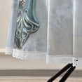 thumbnail image 5 of Round Tablecloth 60*60 Inches Round Tablecloth Outdoor Style Tablecloth With Umbrella Holes Tablecloth Outdoor Suitable For Kitchens and Dining Rooms Christmas Green Cross, 5 of 8