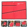 thumbnail image 3 of Repair Tools Storage Bundle Bag Canvas Spanner Holder Wrench Organizer Pouch, 3 of 9