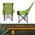 thumbnail image 3 of Silla Plegable Camping Playa Ecomlab Para Exterior Portatil, 3 of 10