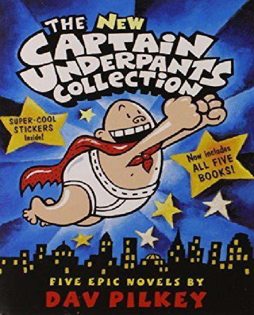 The New Captain Underpants Collection (Books 1-5) | Walmart Canada