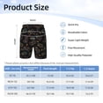 thumbnail image 3 of Cauagu Colorful Game Controller Print Swim Trunks for Men,Youth Boys Swim Shorts Compression Liner Beach Shorts Boys' Swimming Shorts 7-20 Years Bathing Suit-Medium, 3 of 4