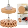 thumbnail image 1 of Luxshiny 2 Pcs Roue de Décalcomanie Pneumatique Kaki pour Retrait Adhésif, 1 of 5