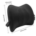 thumbnail image 5 of XUKEY Lumbar Support Pillow Back Cushion for Car Seat and Office Universal, 5 of 10