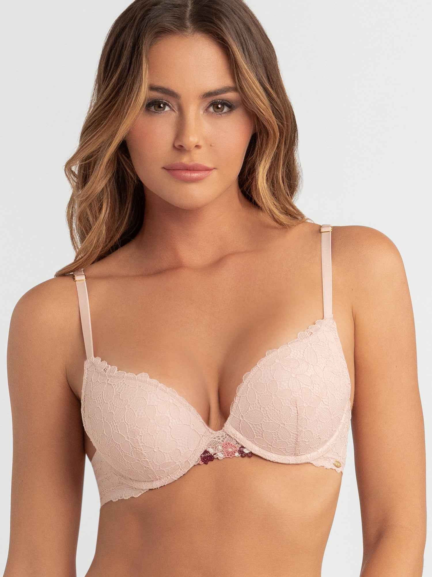 Jessica Simpson Women's Embroidery Bra, Size 34B-40DD