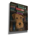 thumbnail image 2 of Epic Graffiti 'Airedale and Books,' by Fab Funky, Canvas Wall Art, 12"x16", 2 of 3