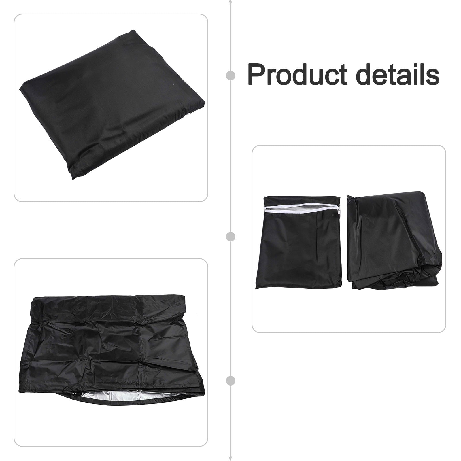 Rowing Machine Cover 210D Windproof Compatible with for concept 2