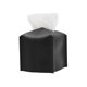 thumbnail image 1 of Funda para caja de pañuelosFunda para caja de pañuelosSoporte para caja de pañuelos Elegante funda de PU para caja de pañuelos: ¡mantenga sus pañuelos a mano y organizados! (Negro), 1 of 3