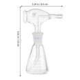 thumbnail image 2 of Botella pulverizadora de laboratorio resistente, nueva botella pulverizadora de niebla reveladora de color (50 ml), 2 of 7