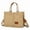 Khaki, variant on Tote Bag for Women With Compartments,Large Canvas Totes Women's Purse Crossbody Bags Work Laptop Book Bag Shoulder Handbags Off-white