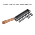 thumbnail image 1 of Making DIY Metal Trough Craft Jewelry Diamond Making Tools Casting Mold Equipment Machine 7inch, 1 of 7