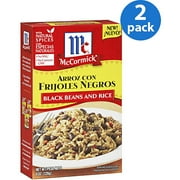 McCormick Black Beans and Rice, 8 oz (Pack of 2)