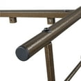 thumbnail image 2 of Topeakmart Metal Bed Frame Spindle Headboard & Footboard, Bronze, Twin, 2 of 13