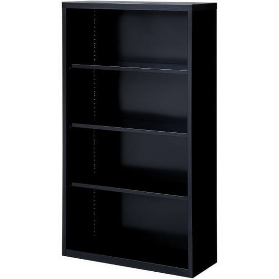 Lorell, LLR41288, Fortress Series Bookcases, 1 Each, Black
