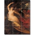 thumbnail image 1 of Ceramic Tile Mural-George Watts Nudes Custom Tile Mural 12. 36" w x 48" h using (12) 12 x 12 ceramic tiles, 1 of 9