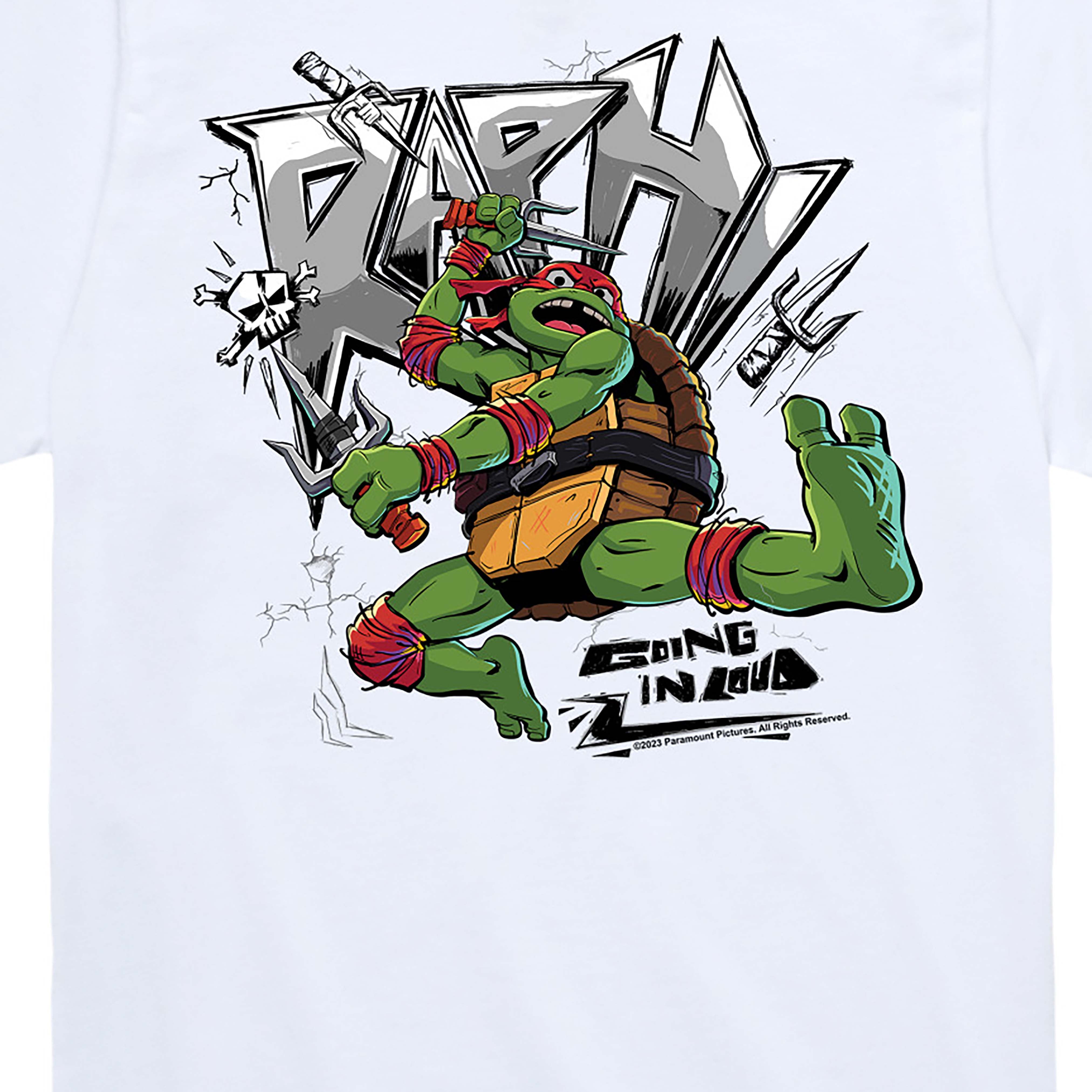 Raphael Ninja Turtles Birthday Shirt, Teenage Mutant Customizable Tee