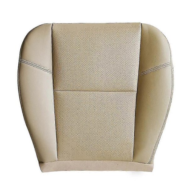 Car Front Driver Side Pu Leather Cushion Bottom Cover For Escalade 2007-2014 Beige
