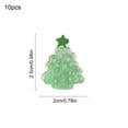 thumbnail image 3 of Ouuluon Set of 10 Luminous Mini Figurines, Glow in Dark Resin Tabletop Ornaments for Holiday Party Decor, 3 of 6