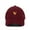 Burgundy, variant on Rooster Baseball Cap Embroidered Cotton Adjustable Dad Hat Charcoal