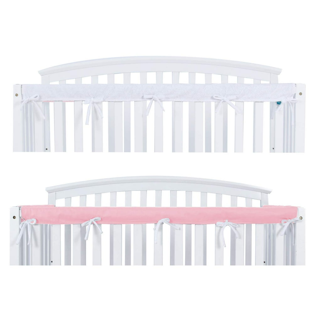 Biloban Crib Rail Cover Protector Safe Teething Guard Wrap for Long