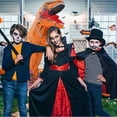 thumbnail image 5 of Traje inflable divertido de dinosaurio de Halloween Tyrannosaurus Rex Traje inflable de dinosaurio musculoso para montar, 5 of 5