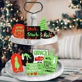 Grinch Christmas Decorations Grinch Ornaments Christmas Tiered Tray