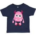 thumbnail image 3 of Inktastic Cute Monster, Pink Monster, Funny Monster, Horns Boys or Girls Toddler T-Shirt, 3 of 5