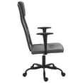 thumbnail image 3 of vidaXL Office Chair Office Computer Desk Chair Mesh Fabric and Faux Leather, 3 of 26