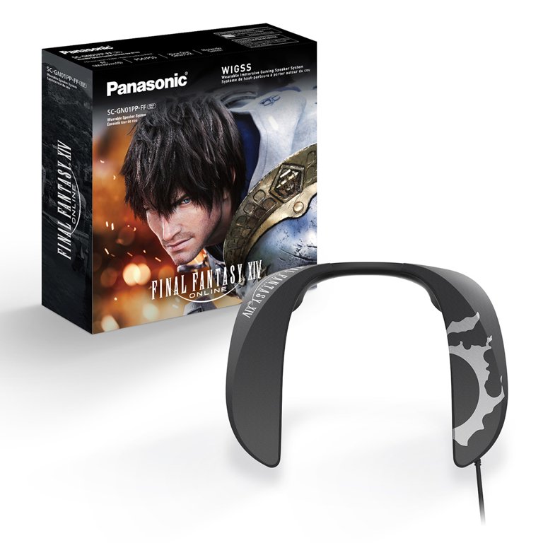  Panasonic SoundSlayer Final Fantasy XIV Online Edition Wearable  Gaming Speaker, Lightweight Wired Neck Speaker with Built-in Microphone and  Dimensional Sound - SC-GN01PPFF (Black) : Electronics