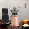 thumbnail image 4 of KABB Molinillos de café manuales  estilo Vintage de madera para Camping Espresso, 4 of 4