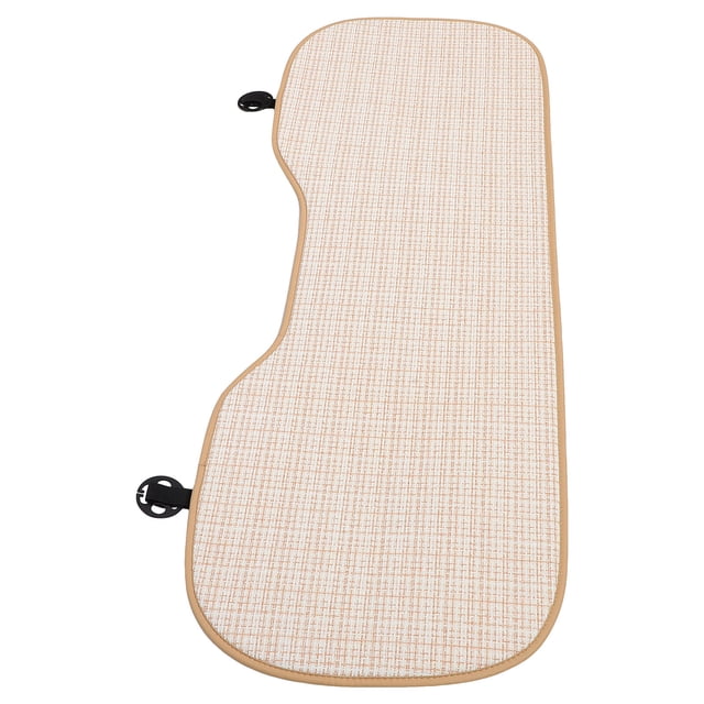 ADDHAT Cojín Decorativo Para Asiento Trasero De Auto En De Y Lino Color Beige Antideslizante
