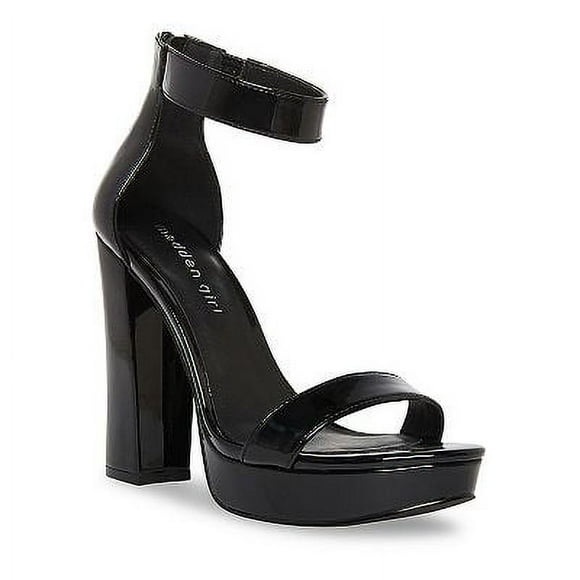 madden girl Siren Sandales Habillées à Talon Haut Plateforme pour Femmes Noir 8