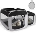 thumbnail image 1 of Parque infantil para gatos TailTastic grande con áreas separadas de 50,5 x 31,5 x 31,5 cm, 1 of 6