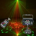 thumbnail image 2 of amdohai Portable USB Charging 8 Lens LED Disco Light with Remote Control, 2 of 8