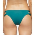 thumbnail image 2 of Tavik Womens Chloe Side Straps Bikini Swim Bottom, Green, Large, 2 of 2