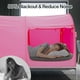 thumbnail image 5 of Carpa para Cama LEEDOR Dream Tents Toldo Tamaño Completo Rosa, 5 of 9