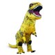 thumbnail image 1 of Disfraz inflable de dinosaurio Piamif para adulto, T-Rex, amarillo, 1 of 9