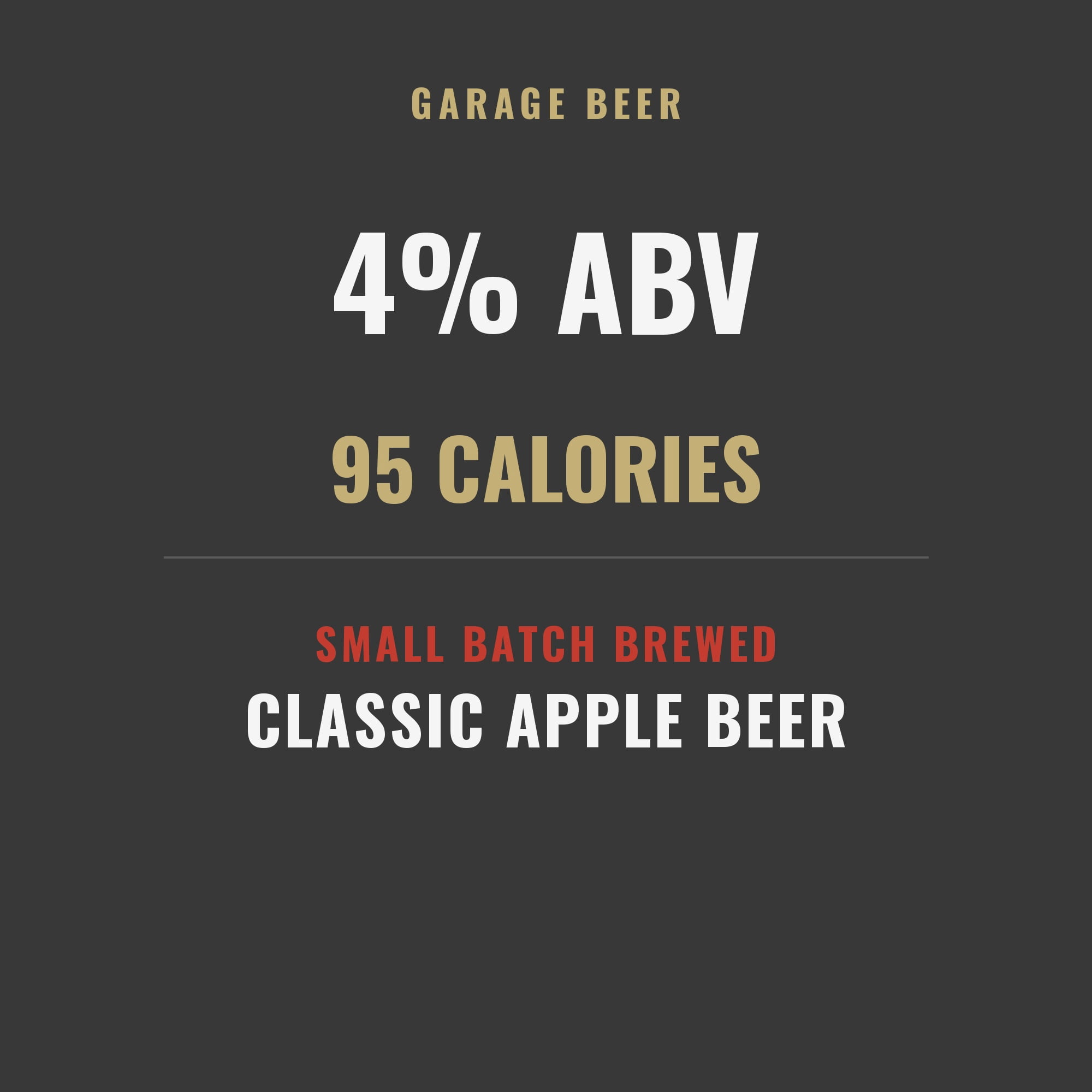 Garage Beer Apple 12/12c