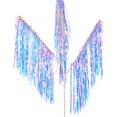 thumbnail image 2 of 36" Irid Tinsel Icicle 3-Tip Spray 3Pk, 2 of 2