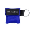 thumbnail image 3 of Llavero Resucitador Escudo facial Herramientas de primeros auxilios de emergencia Máscara de RCP (Azul) Likrtyny Para estrenar, 3 of 8