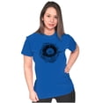 thumbnail image 4 of Whale Compass Free Spirit Animal Womens Slim Fit Graphic Tee Brisco Brands M, 4 of 5