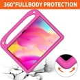 thumbnail image 2 of KOMI Suitable for Lenovo Tab M11 Protective case 11 inches (TB330FU/TB330XU), Children's EVA Shock Absorber Suitable for Lenovo M11, with Vertical Tablet Protective case, (Rose), 2 of 7
