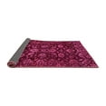 thumbnail image 2 of Ahgly Company Indoor Square Oriental Pink Traditional Area Rugs, 5' Square, 2 of 4