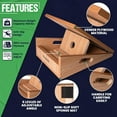 thumbnail image 3 of Professional Large Wooden Slant Board for Calf Stretching, Adjustable Incline Calf Stretcher for Injury Prevention, Ankle Stretch Board with 15°, 20°, 25°, 30° & 35°Stretch Movement, 3 of 8