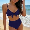 thumbnail image 5 of PFRNLF Womens High Waisted Bikini Sets Two Piece Swimsuit Sexy Bathing Suits, 5 of 5