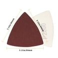 thumbnail image 2 of SPEEDWOX 30 Pcs Hook and Loop Triangle Sandpaper 2000 Grit 80mm 3-1/8 Inches for Oscillating Multi Tool Detail Sander Sanding Discs Triangle Sanding Pads, 2 of 7